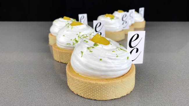 Tartaleta cremosa de Cítricos y Merengue Suizo