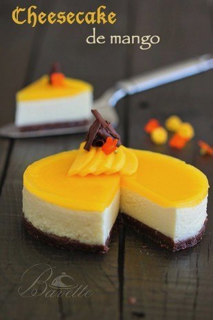 Cheesecake de mango