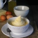 Crema de mantequilla francesa, para pasteles