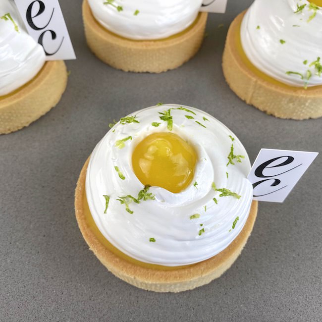 Tartaleta cremosa de Cítricos y Merengue Suizo