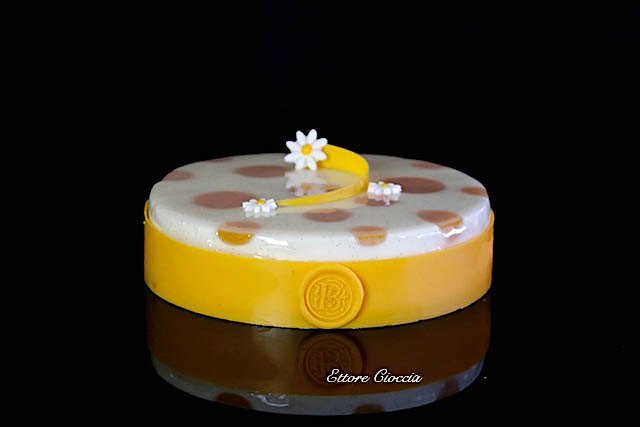 Glaseado espejo transparente para tartas